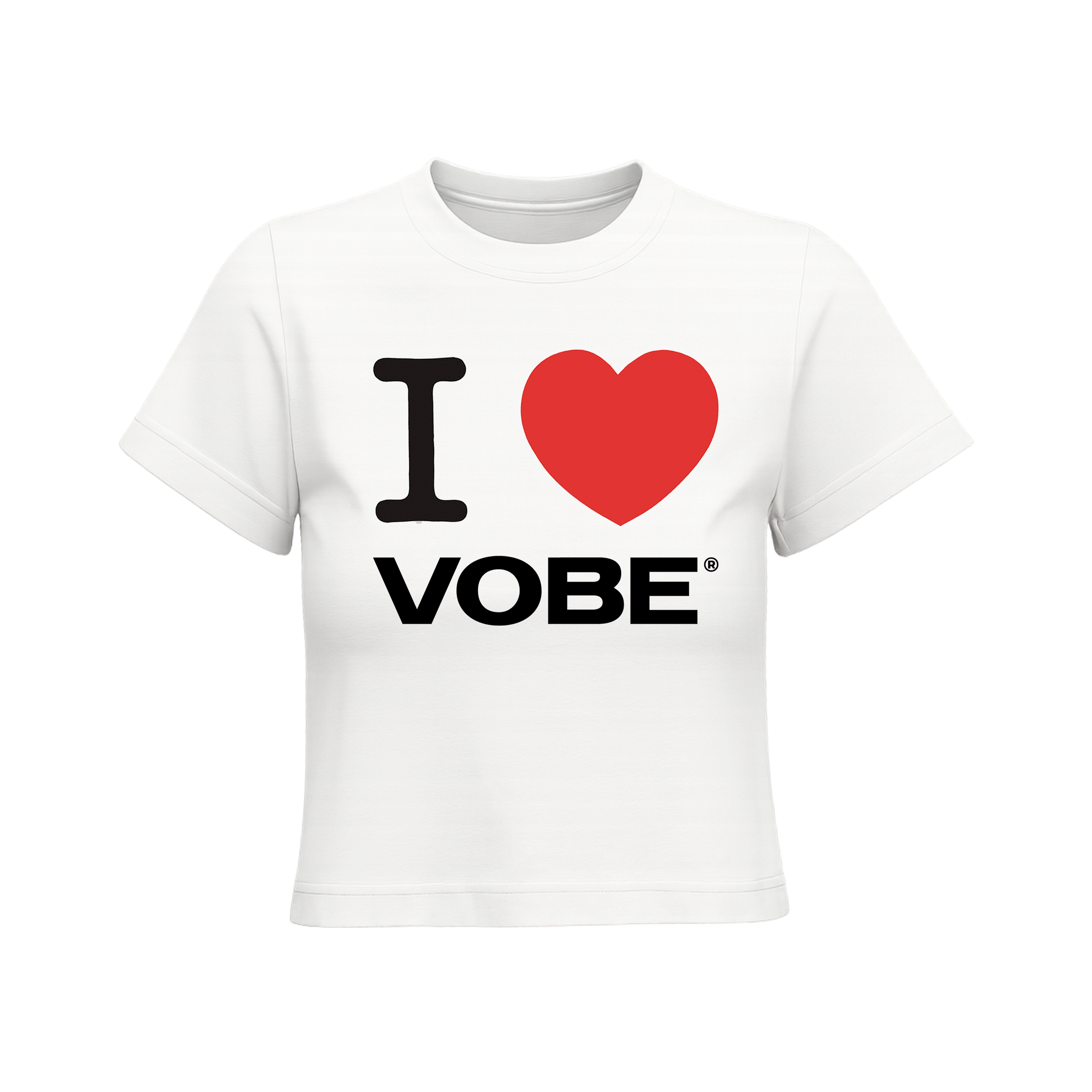 Baby Tee “I Love VOBE”