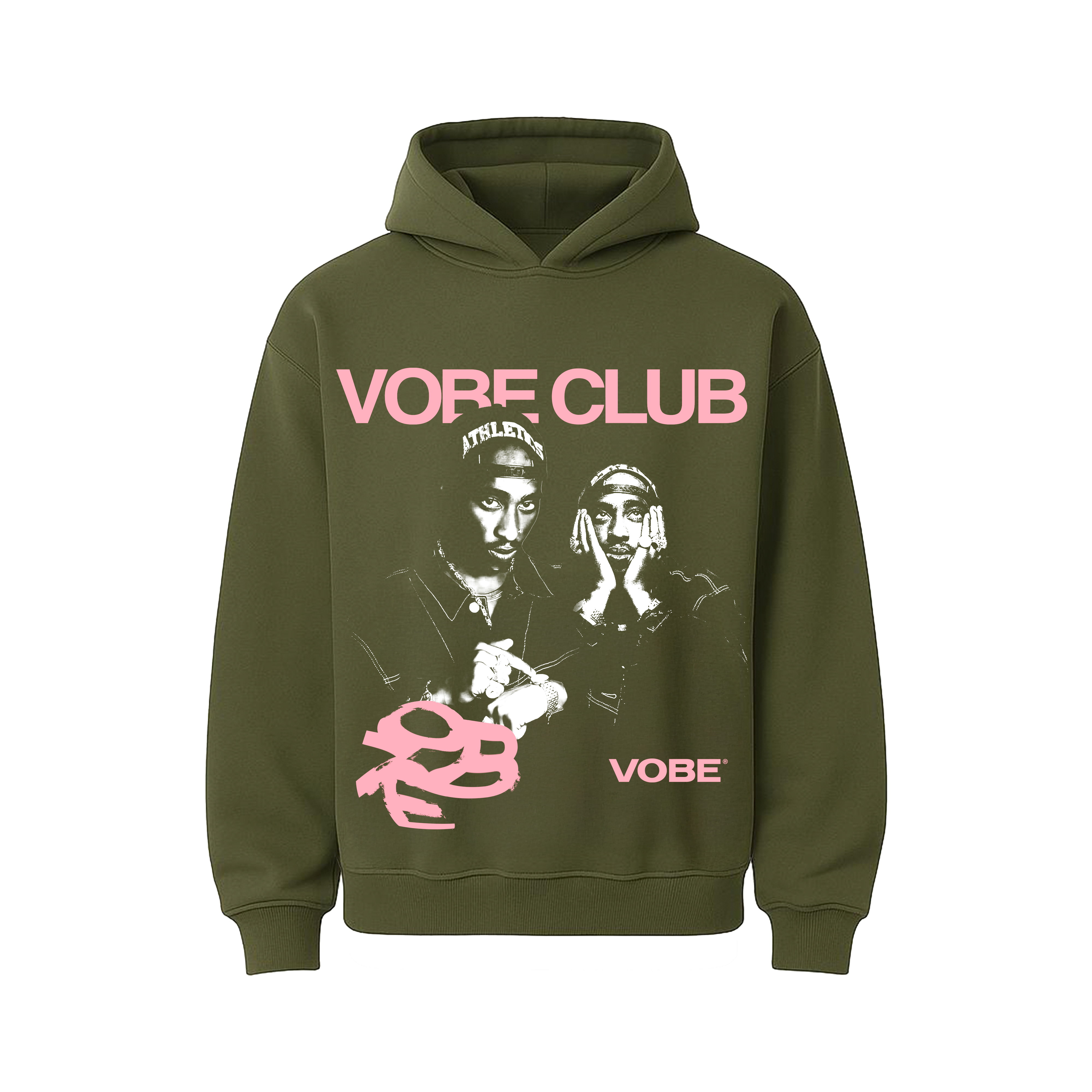 Moletom Boxy “TUPAC” Verde