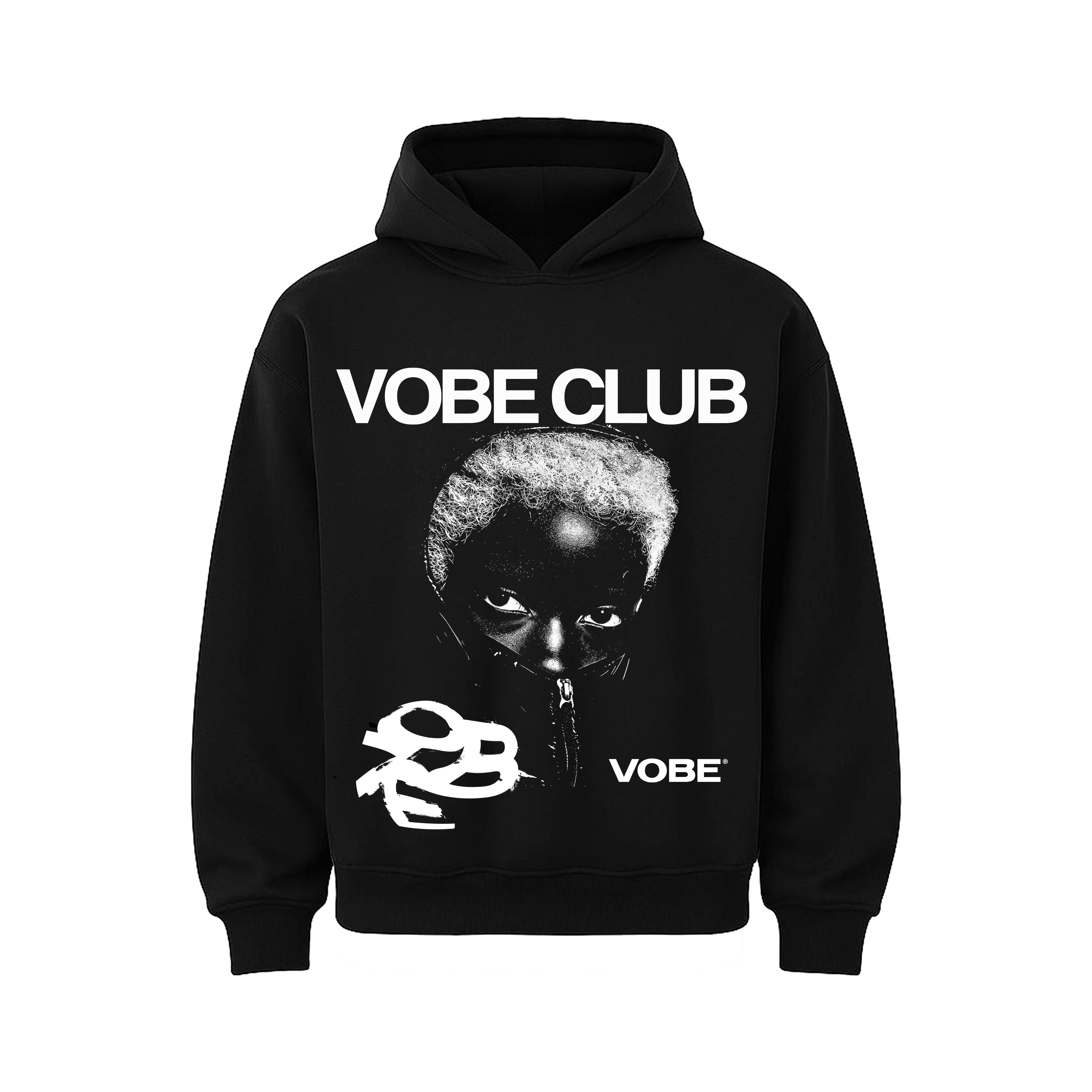 Moletom Boxy “SHADOW MODE” Preto